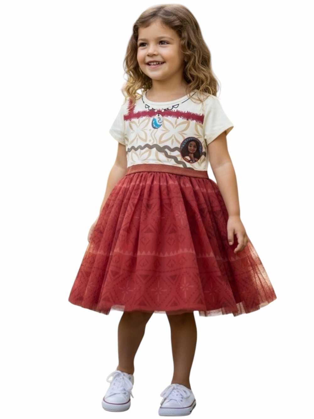 Disney Moana Cosplay Costume Casual Dress